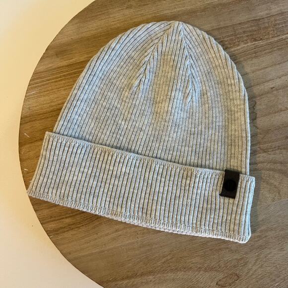 Lululemon Cotton Silk From the Top Gray Fold Over Unisex Golf Athletic Hat - Picture 7 of 7